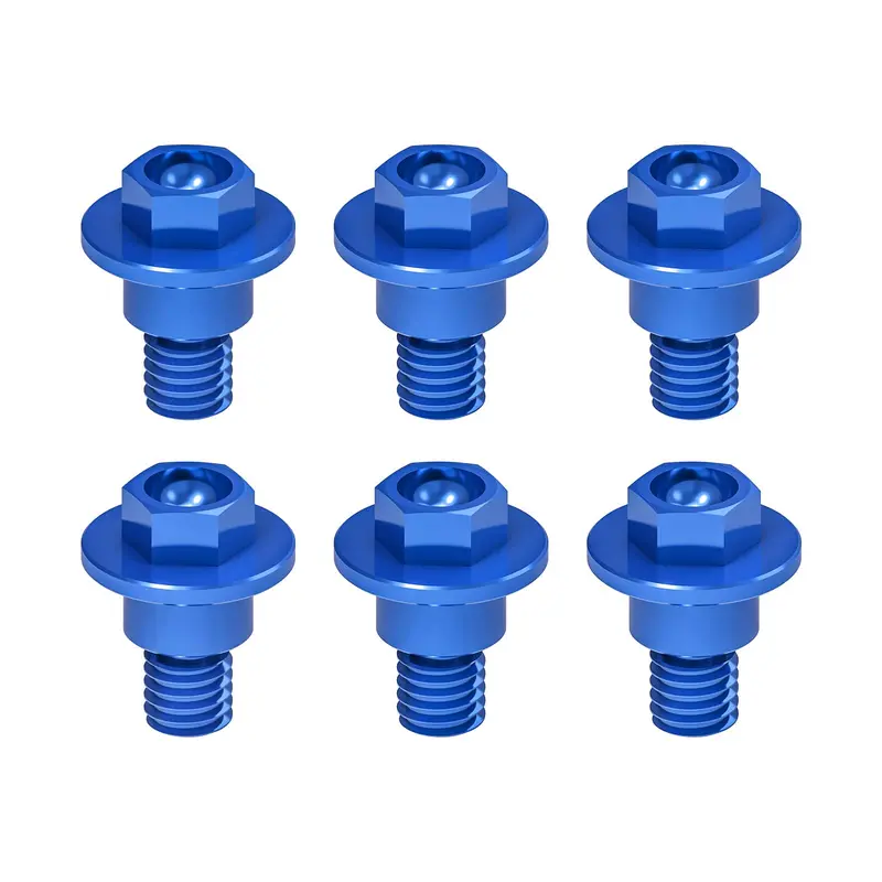 6 X Front Fork Guard Bolts Screws For Ktm 690 Enduro/R 2008-2022 Husqvarna 125-501 Tc/Fc/Te/Fe/Tx/Fx 2014-2022 2