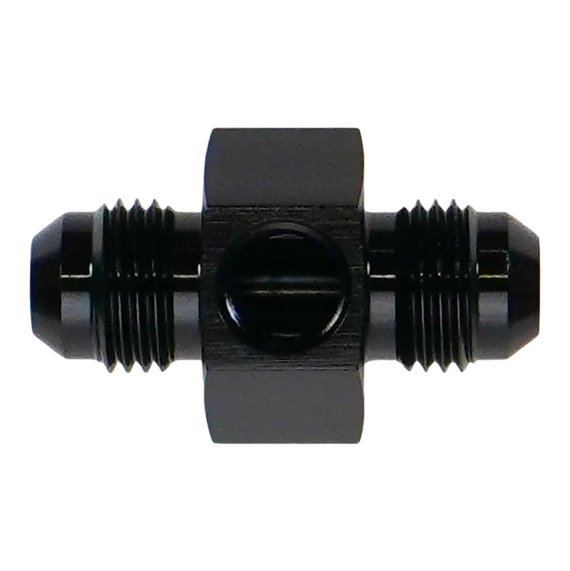6An Male Flare Gauge Adapter With 1/8" Npt Gauge Port 1