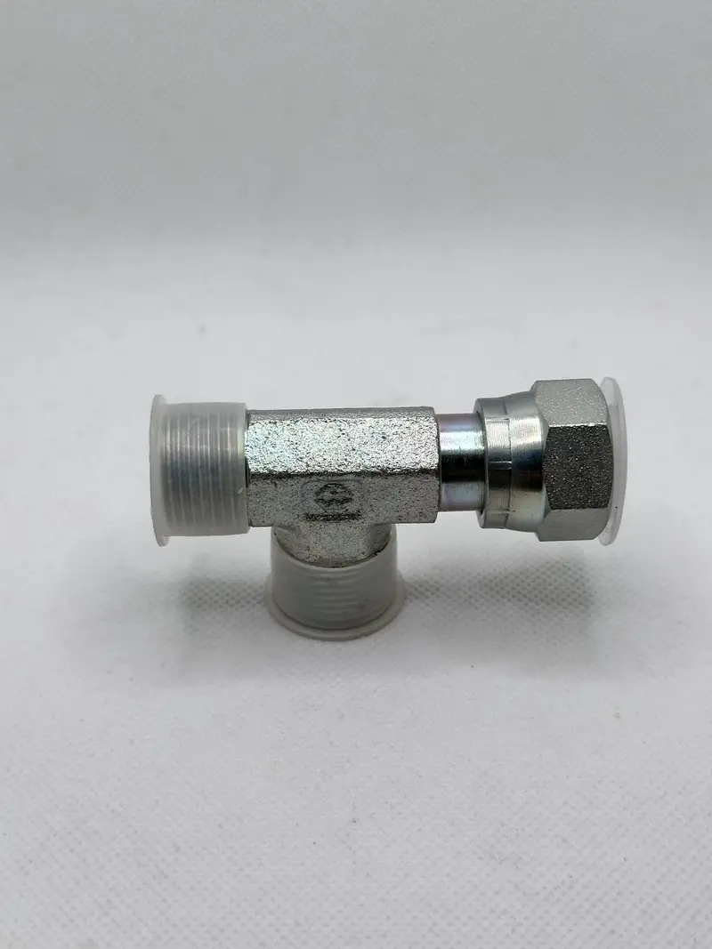 6V-9837 13/16" Tee Adapter - Caterpillar Part 1