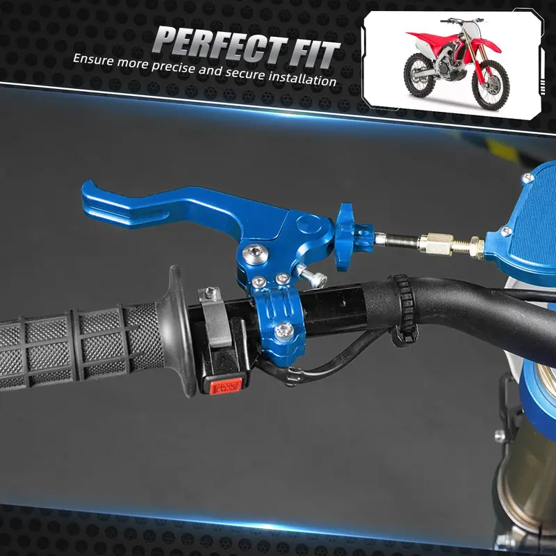 7/8" Handlebar Motorcycle 22Mm Short Stunt Clutch Perch Lever Cable Performance 5