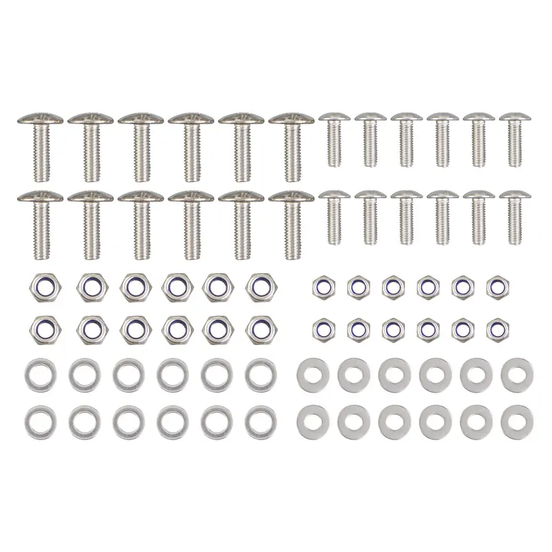 72Pcs Atv Body Frame Bolts Screws Nuts Washers Kit For Yamaha Blaster 200 1