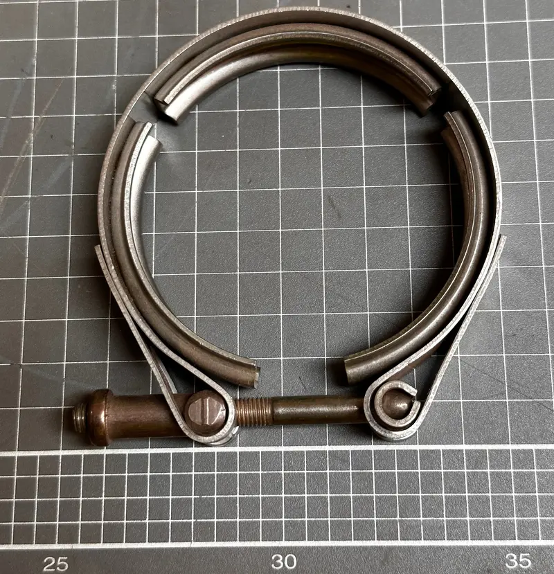 826466-0001 V-Band Clamp For Gt28, Gt30, Gt35 1
