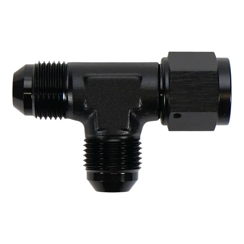 8An Male Flare To Female Flare Swivel Tee On Straight 1