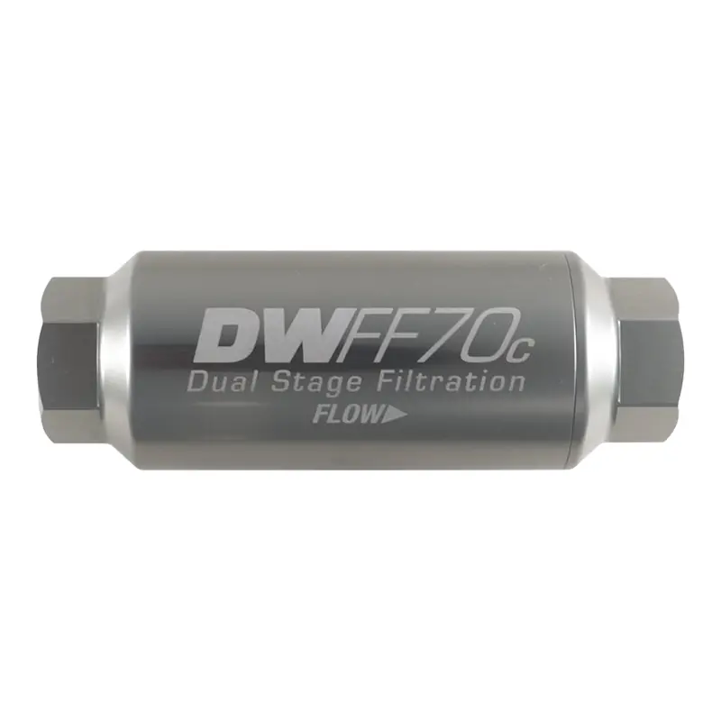 8An Orb Female, 10 Micron, 70Mm Compact In-Line Fuel Filter 1