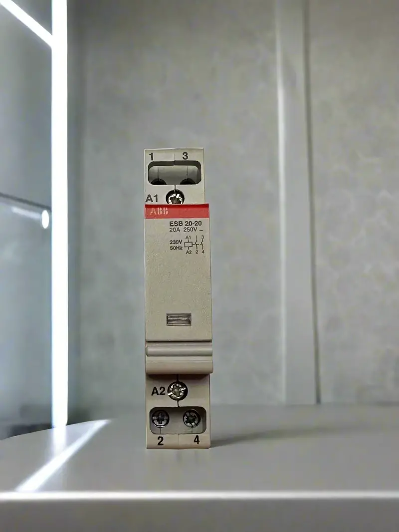 Abb Esb20-20N-06 Installation Contactor (No) 20 A - 2 No - 0 Nc - 230 V - Control Circuit Dc 1Sbe121111r0620 1