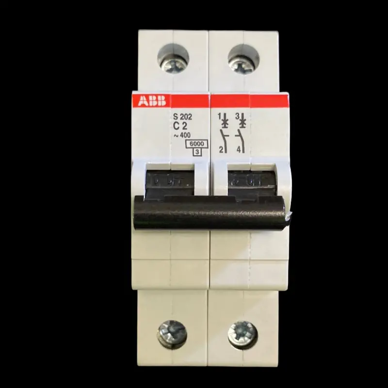 Abb S202-C2 Miniature Circuit Breaker 2 Pole 1