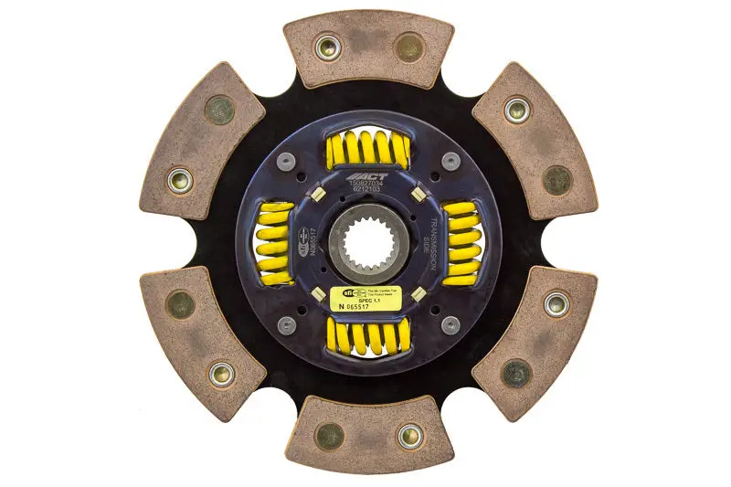 Act 6 Pad Sprung Race Disc For 2000-2005 Toyota Mr2 Spyder & More 1