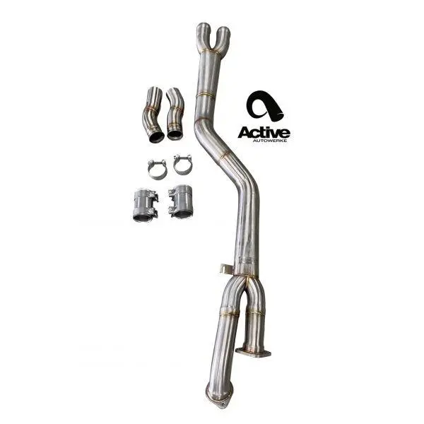 Active Autowerke | G8x Single Midpipe (Resonated) 1