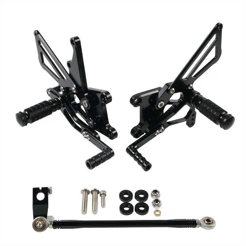 Adjustable Rearsets Footrest Foot Pegs Pedal For Triumph Daytona 955I 1999-2006 1