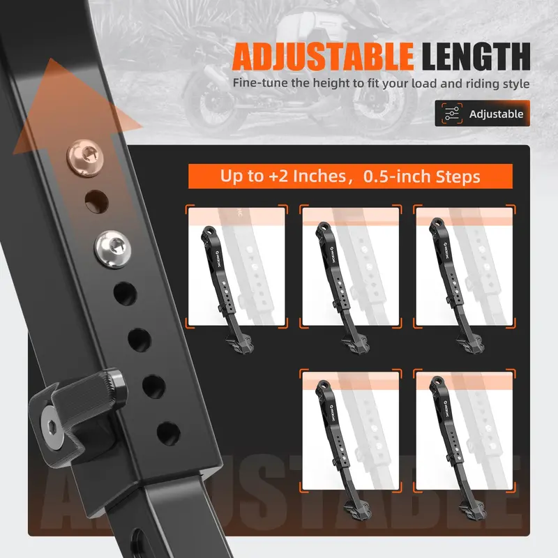 Adjustable Side Stand Kickstand For Bmw R 1300 Gs / Adventure 2024–2025 2