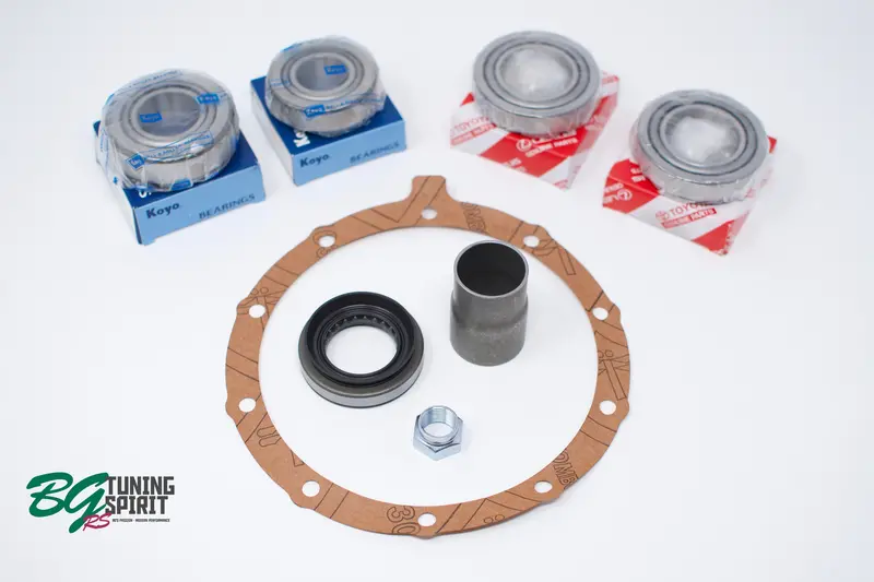 Ae86 Koyo / Oem Toyota Ring And Pinion Differential Rebuild Kit 1