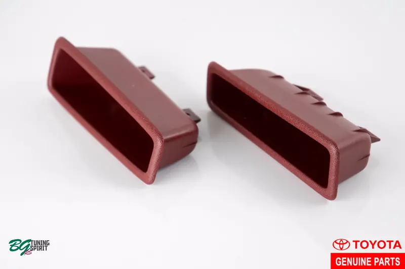 Ae86 Maroon Door Pulls Set 1