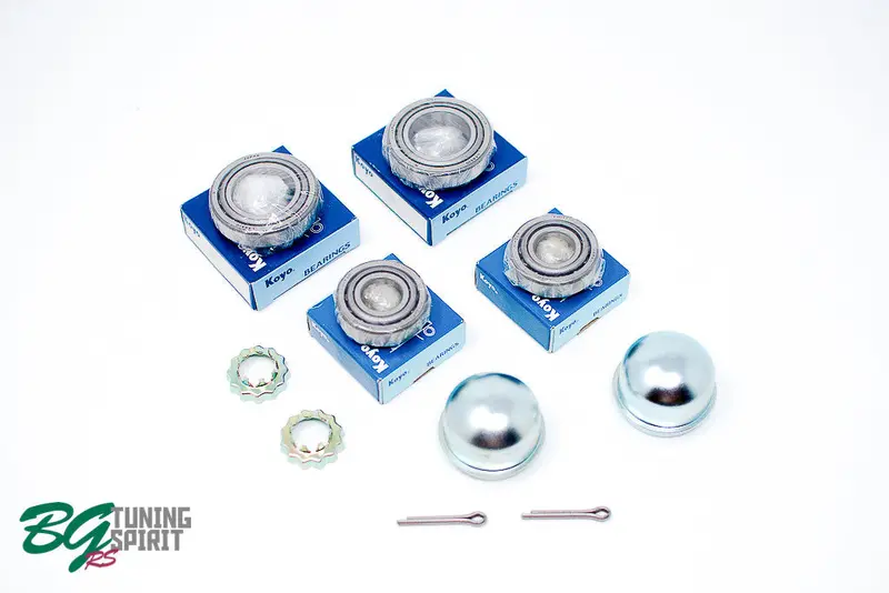 Ae86 Premium Japanese Brand / Oem Toyota Front Wheel Bearing Kit - No Dust Caps 1