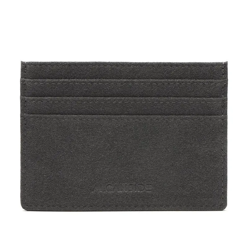 Alcanside | Alcantara Wallet | Space Grey 1
