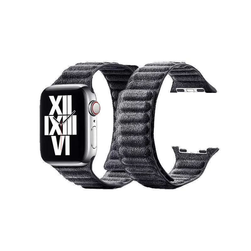 Alcanside | Apple Watch Alcantara Strap | Space Grey - 38/40/41/42 1