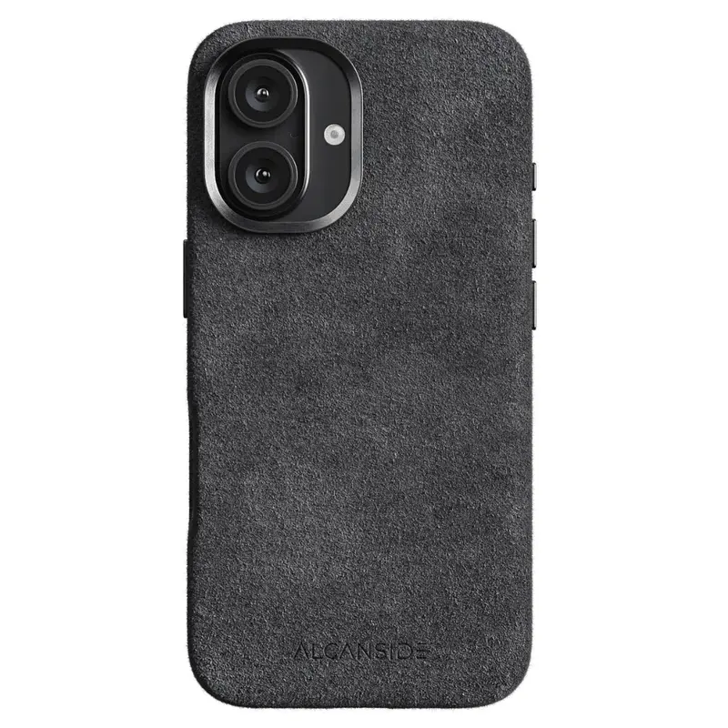 Alcanside | Iphone 16 Alcantara Case | Space Grey 1