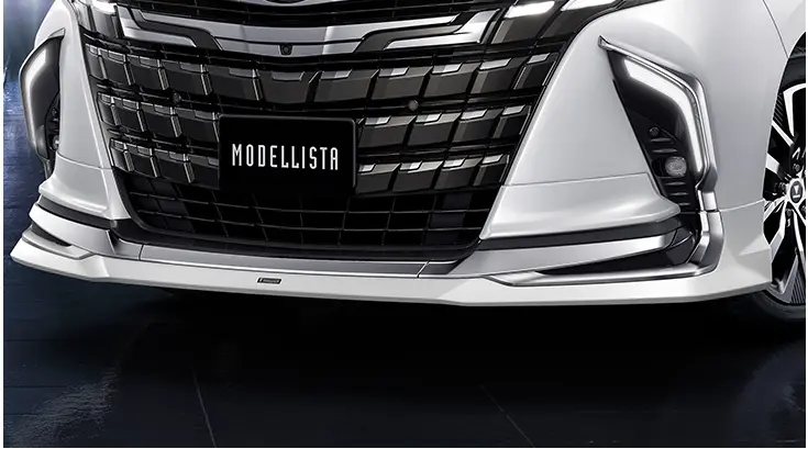 Alphard (Aahh40) Modellista Front Spoiler 1