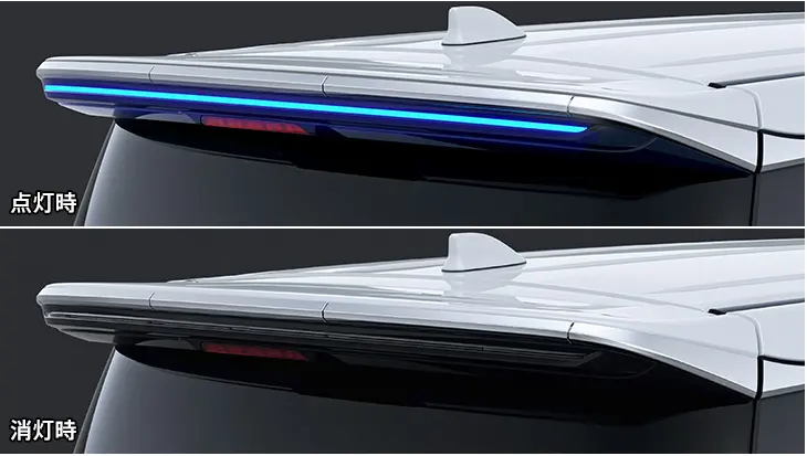 Alphard (Aahh40) Modellista Signature Illuminate Roof Spoiler 1