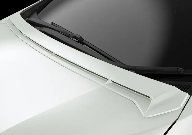 Alphard (Ayh30) Trd Front Hood Extension 1
