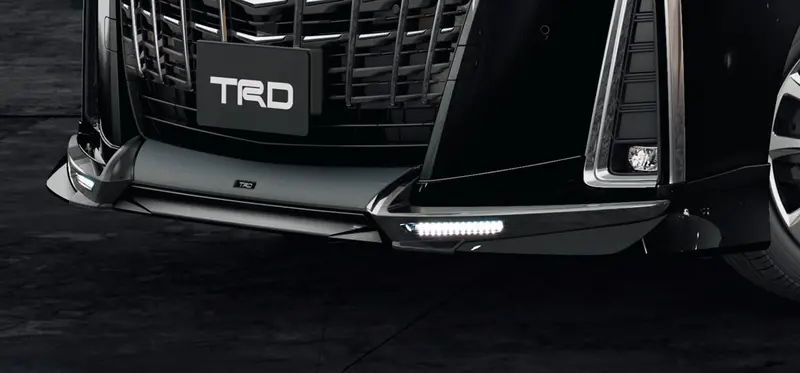 Alphard (Ayh30) Trd Front Spoiler(With Led) 1
