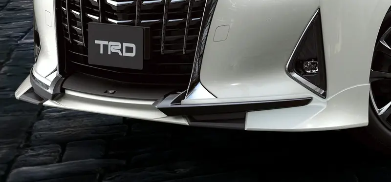 Alphard (Ayh30) Trd Front Spoiler(Without Led) 1