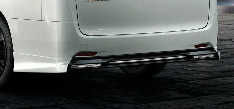 Alphard (Ayh30) Trd Rear Bumper Spoiler 1