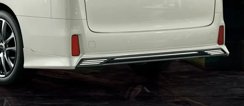 Alphard (Ayh30) Trd Rear Bumper Spoiler (For Aero Body) 1
