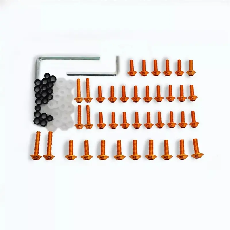 Aluminum Fairing Bolts Fastener Screws Hardware Kit For Yamaha Yzf R6 2003-2007 1