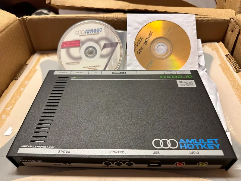 Amulet Hotkey Dxr2-Ip Pc-Over-Ip Portal Hardware Unit 1
