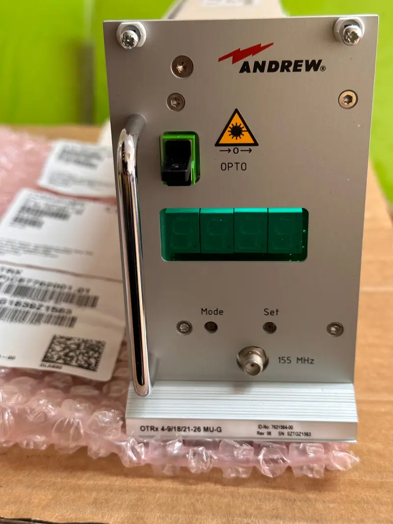 Andrew Commscope Otrx 4-9/18/21-26 Mu-G Optical Wavelength Module 7621564 1