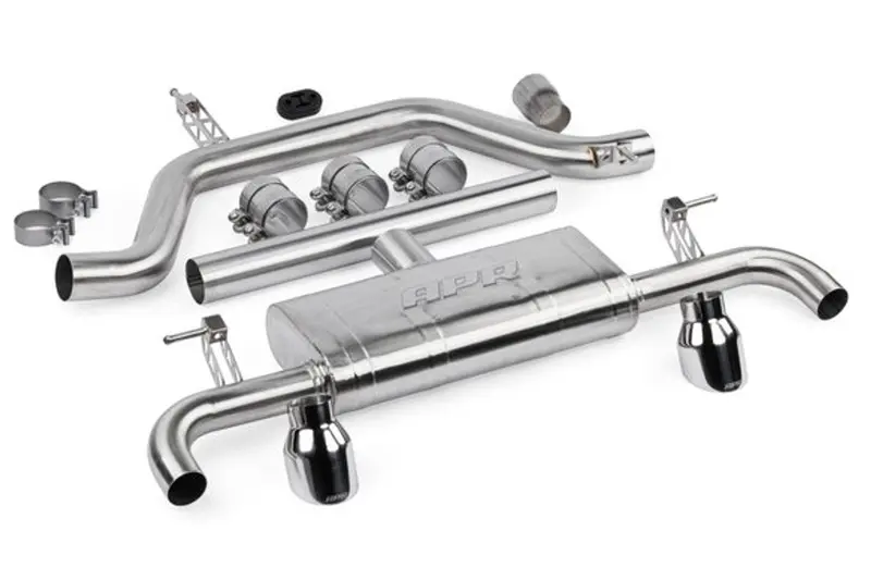 Apr Cat Back Exhaust System - Vw Golf Mk8 Gti And Clubsport 1