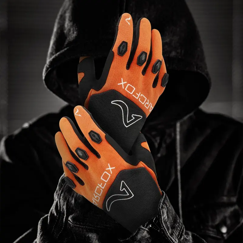 Arcfox Dirt Bike Gloves For Atv Utv Mtb Motocross Motorcycle Off-Road Riding Touch Screen Breathable Sweat-Absorbing Fabric 7