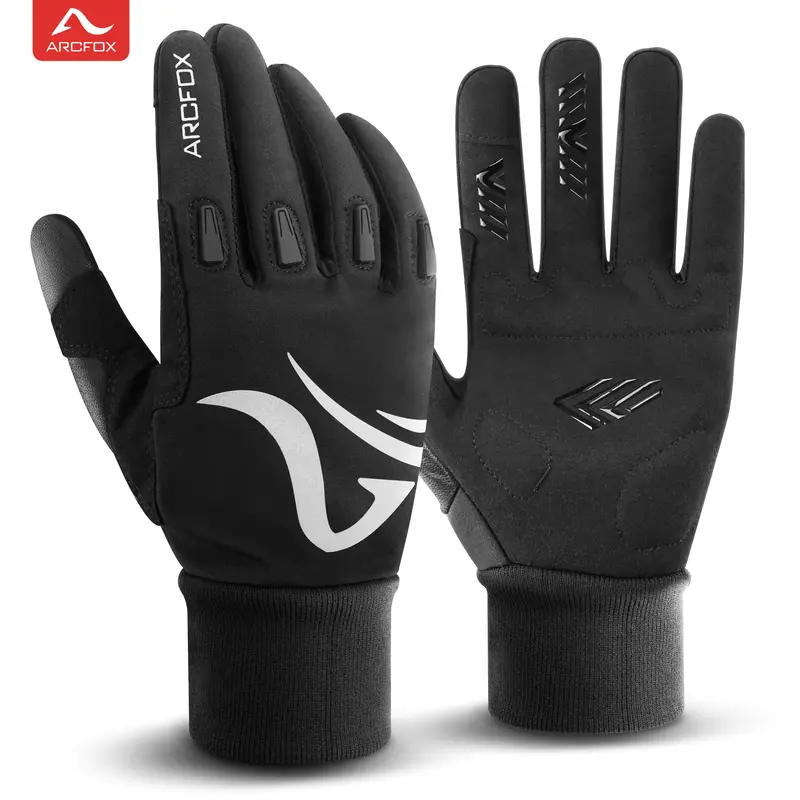 Arcfox Motorcycle Off-Road Riding Gloves Non-Slip Shock Absorption Warm Lining Fall Winter 1