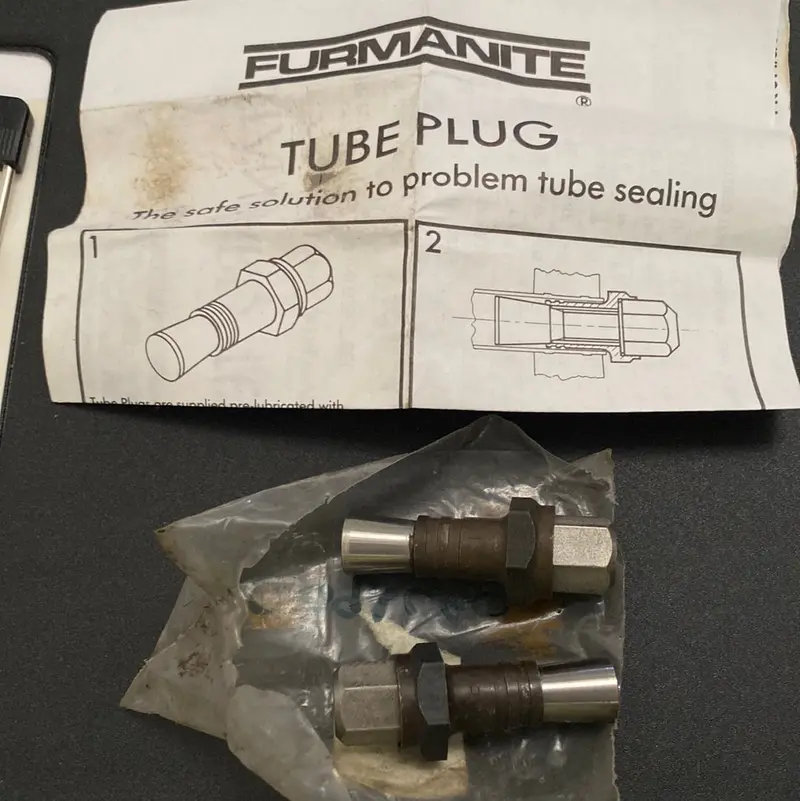 Assorted Lot Of Furmanite Heat Exchanger Tube Plugs 1