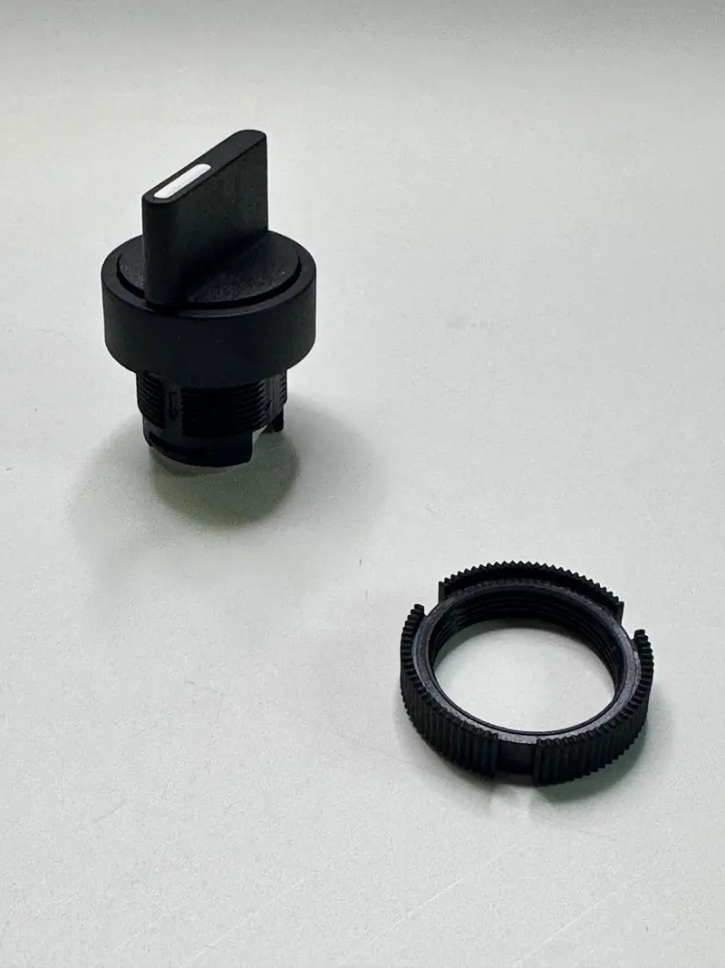 Atlas Copco 554105400 Switch, Selector, Black Plastic 1