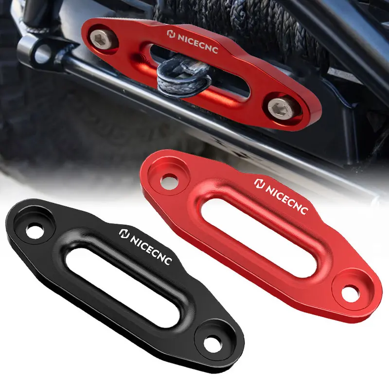 Atv 4 7/8" Inch 2000-3500 Lbs Hawse Fairlead For Synthetic Winch Rope Cable 1