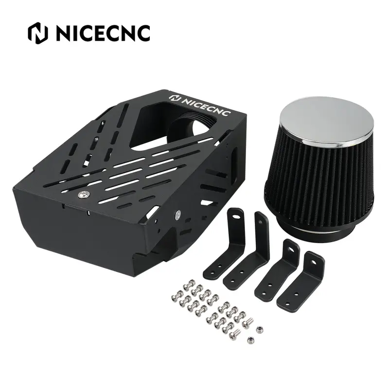 Atv Airbox Intake System Filter Box Assembly Kit For Yamaha Raptor 700 R 2006-2026 1
