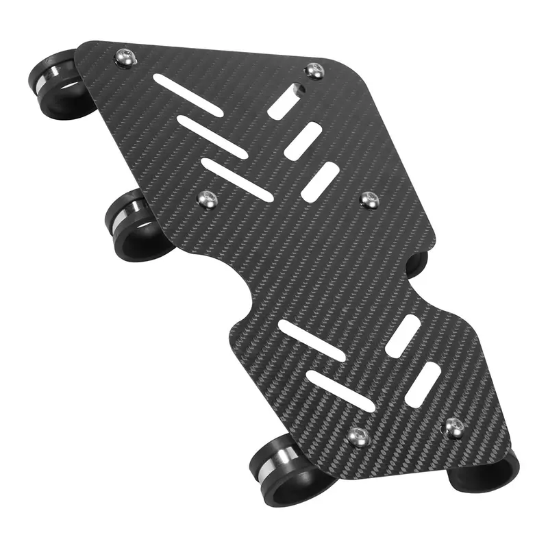 Atv Carbon Fiber Radiator Frame Mud Splash Guard For Honda Trx 450 R / Er 1
