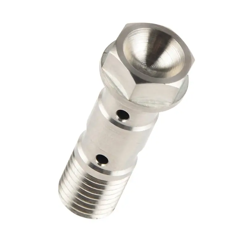Atv Double Hydraulic Brake Banjo Bolt Screw 10Mm X 1.25 Pitch 35Mm 2