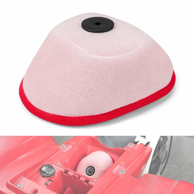 Atv Dual Layer Air Filter Cleaner For Yamaha Blaster 200 Raptor 250 Grizzly 125 1