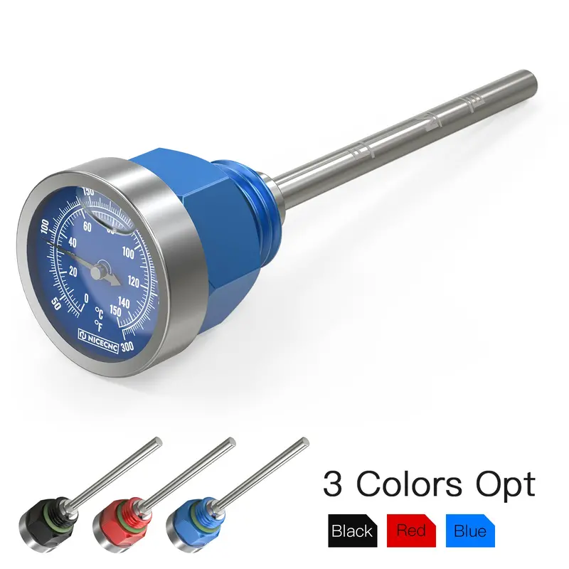 Atv Engine Oil Dipstick Level Plug W/Temp Gauge For Yamaha Yfz450r 2009-2024 1