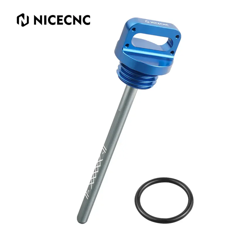 Atv Engine Oil Dipstick Oil Level Checker Gauge Cap For Yamaha Raptor 660R 700 700R 1