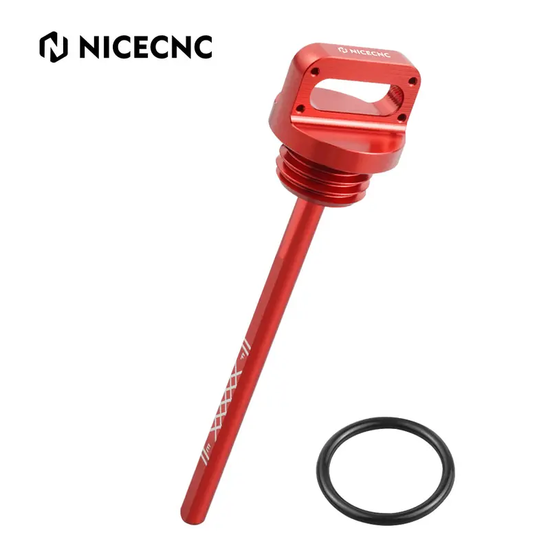 Atv Engine Oil Dipstick Oil Level Checker Gauge Cap For Yamaha Raptor 660R 700 700R 4