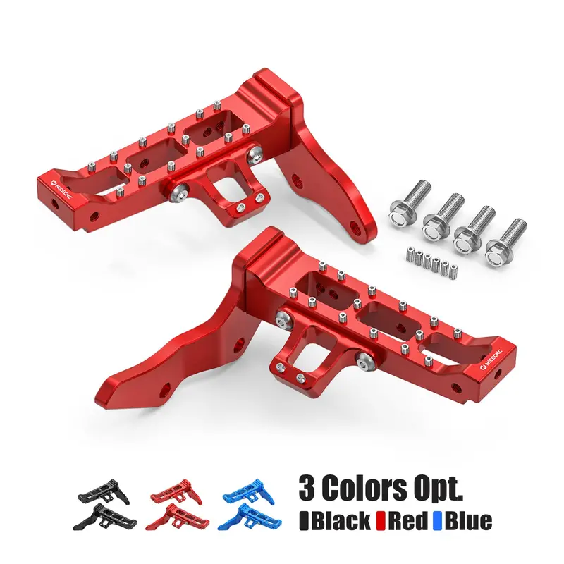 Atv Extended Wider Foot Pegs Rest Pedals For Yamaha Banshee 350 1987-2006 1