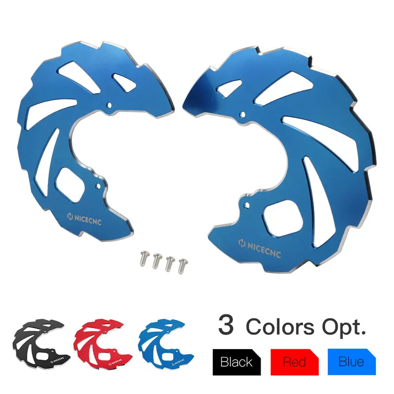 Atv Front Brake Disc Rotor Guards For Yamaha Raptor 700 700R 06-26 Yfz450r 09-24 1