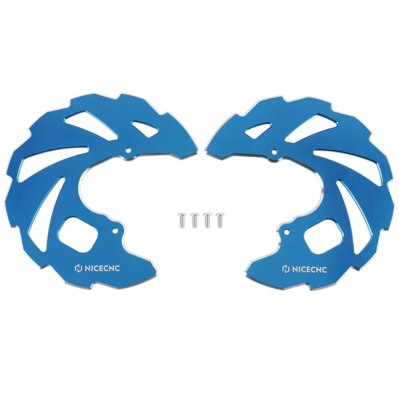 Atv Front Brake Disc Rotor Guards For Yamaha Raptor 700 700R 06-26 Yfz450r 09-24 1