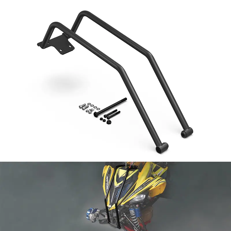 Atv Front Bumper Gps Road-Book Spotlight Mount For Yamaha Raptor 700 R 2006-2026 1