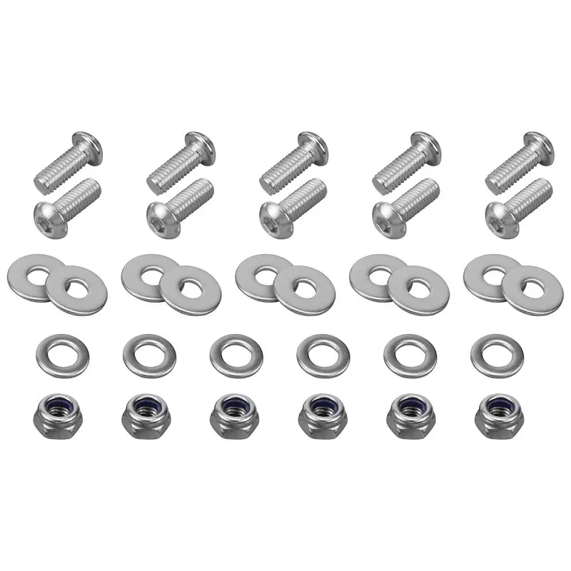 Atv Front Fender Bolts Screw Nut Washers Kit For Yamaha Banshee 350 1