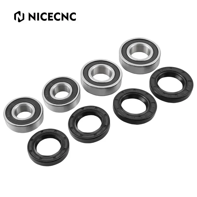 Atv Front Wheel Bearings Seals Kit For Yamaha Raptor 125 250 660 700R Yfz450r 1