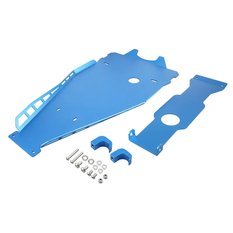 Atv Full Chassis Glide Swing Arm Skid Plate Guard For Yamaha Yfz450r 09-24 3